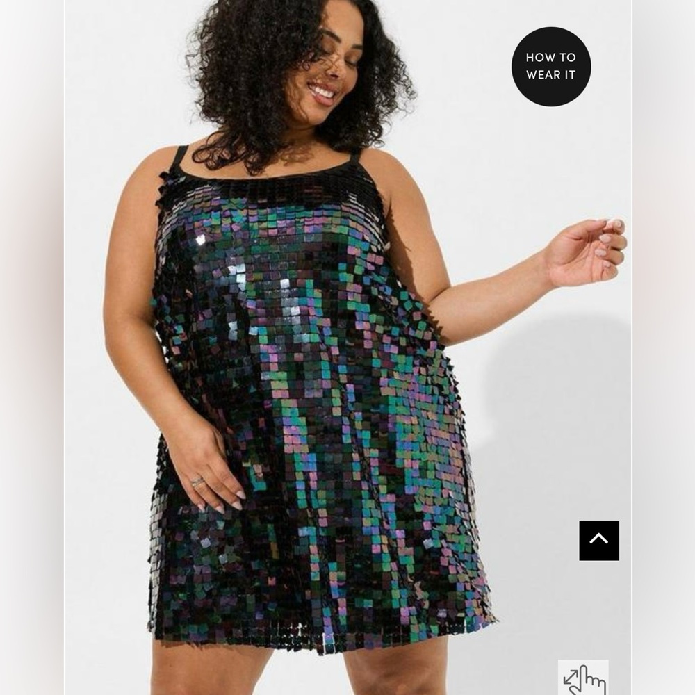 NWT Mini Payette Sequin Tank Dress size 3